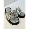 Bad Judy - Silver Summer Sandal