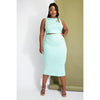 Mint Affair 2Pc Skirt Set
