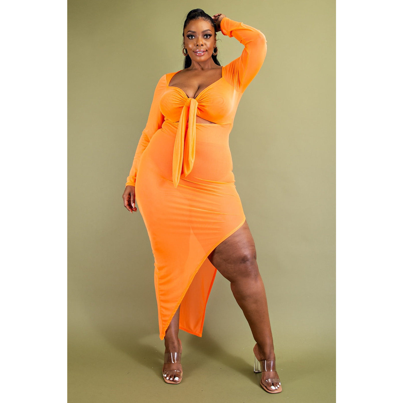 orange crush dress Orange Crush Maxi - New Arrivals