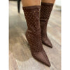 Mo Money Bootie Stretch Bootie (Brown) Mixx