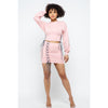 Pink Petal Mini Skirt Set Capsule