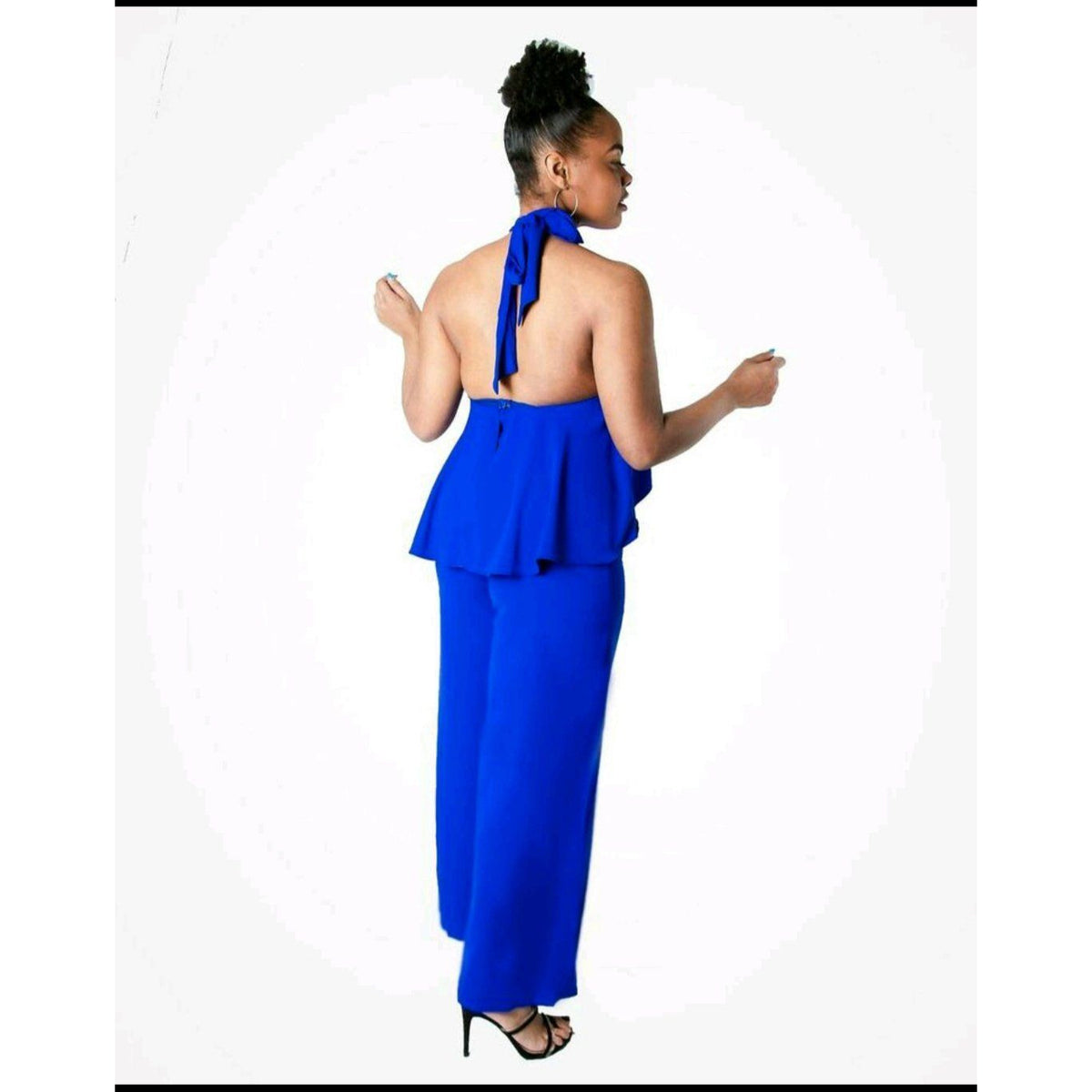 Royal Blu Jumpsuit (Blue) Stilettoskop - "Where The Pretty Girls Shop"