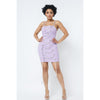 Yummy Corset Style Mini Dress (Purple) Capsulle