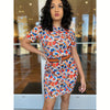 Marissa -Multi Printed T-Shirt Dress